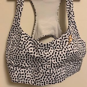 Do You Even speckled sports bra